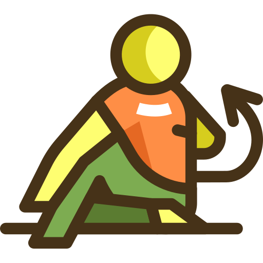 person stretching leg muscles