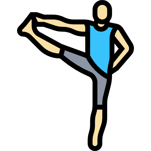 athlete doing leg raises