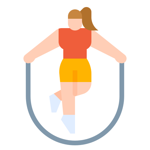 woman jumping-rope fitness
