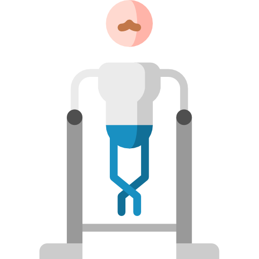 man doing dips on a bar