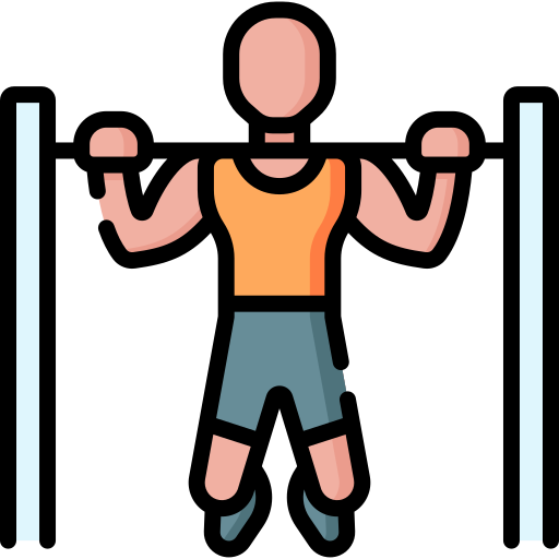 man doing bodyweight exercise